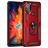Mobigear Armor Ring Motorola Moto G50 Hoesje Hardcase Backcover Shockproof met Ringhouder - Rood