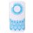 Mobigear Design iPhone XS Max Hoesje Flexibel TPU Backcover - Mandala Blauw