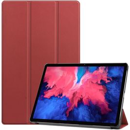 Mobigear Tri-Fold Lenovo Tab P11 Gen 1 Hoes Bookcase - Rood