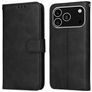 Mobigear Wallet iPhone 17 Pro Hoesje Bookcase Portemonnee - Zwart