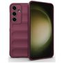 Mobigear Bumpy Samsung Galaxy S24 FE Hoesje Flexibel TPU Backcover - Rood