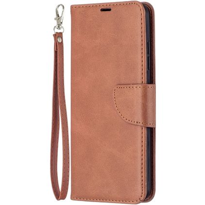 Mobigear Excellent Nokia 1.4 Hoesje Bookcase Portemonnee - Cognac
