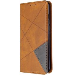Mobigear Rhombus Slim Nokia 1.3 Hoesje Bookcase - Cognac