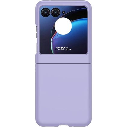 Mobigear Colors Motorola Razr 50 Hoesje Hardcase Backcover - Paars