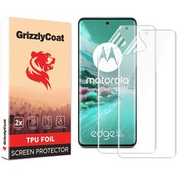 GrizzlyCoat Motorola Edge 40 Neo Hydrogel TPU Screenprotector - Case Friendly + Installatie Frame (2-Pack)