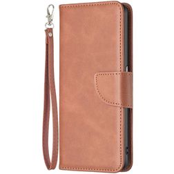 Mobigear Excellent OPPO A76 Hoesje Bookcase Portemonnee - Bruin