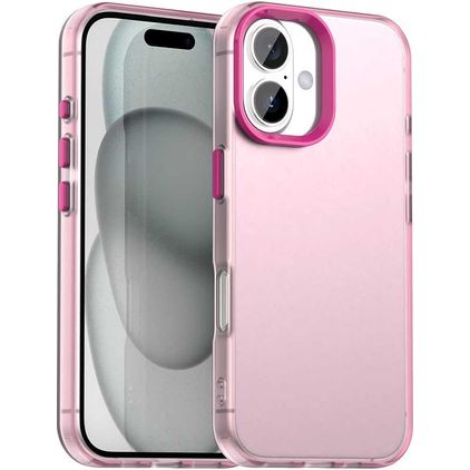 Mobigear Crystal iPhone 18 Hoesje Hardcase Backcover - Rood