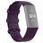 Mobigear Cross Siliconen Fitbit Charge 3 Bandje Gespsluiting - Bordeaux Rood