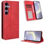 Mobigear Sensation Samsung Galaxy S25 FE Hoesje Bookcase Portemonnee - Rood