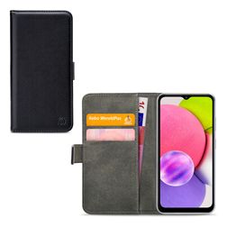 Mobilize Classic Gelly Wallet Samsung Galaxy A03s Hoesje Bookcase Portemonnee - Zwart