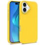 Mobigear Bio iPhone 16 Hoesje Eco Friendly Backcover - Geel