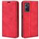 Mobigear Retro Slim OPPO A96 Hoesje Bookcase Portemonnee - Rood