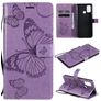 Mobigear Butterfly OPPO A53s Hoesje Bookcase Portemonnee - Paars