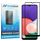 Mobigear Premium Samsung Galaxy A22 5G Glazen Screenprotector - Case Friendly - Zwart