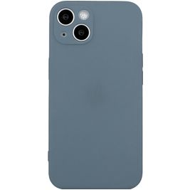 Mobigear Colors iPhone 15 Hoesje Flexibel TPU Backcover - Grijs Mobigear Colors iPhone 15 Hoesje Flexibel TPU Backcover - Grijs
