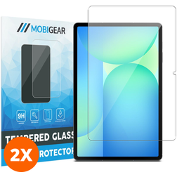 Mobigear Samsung Galaxy Tab S10 FE Plus Glazen Screenprotector - Case Friendly (2-Pack)
