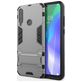 Mobigear Armor Stand Huawei Y6p Hoesje Hardcase Backcover Shockproof met Standaard - Grijs
