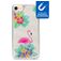 My Style Magneta iPhone 8 Hoesje Flexibel TPU Backcover - Flamingo
