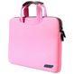 Mobigear Neon Neopreen Laptop Aktetas 15 - 16 inch Laptoptas + Handvat - Roze