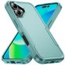 Mobigear Heavy Armor iPhone 16 Plus Hoesje Hardcase Backcover Shockproof - Groen