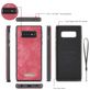 Caseme 008 Samsung Galaxy S10 Plus Hoesje Uitneembare 2in1 Bookcase Portemonnee - Rood