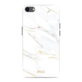 MIO iPhone SE (2022) MagSafe Hoesje Hardcase Backcover - White Marble