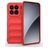 Mobigear Bumpy Xiaomi 15 Hoesje Flexibel TPU Backcover - Rood
