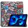 Mobigear Tri-Fold iPad 10 (2022) Hoes Bookcase - Graffiti