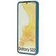 Mobiparts Samsung Galaxy S22 Siliconen Hoesje Backcover - Blueberry Blue