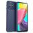 Mobigear Groove Samsung Galaxy M53 Hoesje Flexibel TPU Backcover - Blauw
