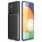 Mobigear Racing Samsung Galaxy A82 5G Hoesje Flexibel TPU Backcover - Zwart