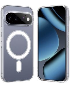 Mobigear Crystal Doorzichtig Google Pixel 11 Pro MagSafe Hoesje Hardcase Backcover - Transparant