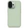 Decoded Stacks iPhone 16 Siliconen MagSafe Hoesje Backcover - Mist Green
