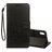 Mobigear Flowers iPhone XR Hoesje Bookcase Portemonnee - Zwart