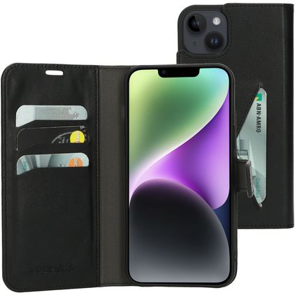 Mobiparts Classic Wallet iPhone 14 Plus Hoesje Bookcase Portemonnee - Zwart