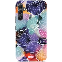 MIO Samsung Galaxy A34 MagSafe Hoesje Hardcase Backcover - Flowers