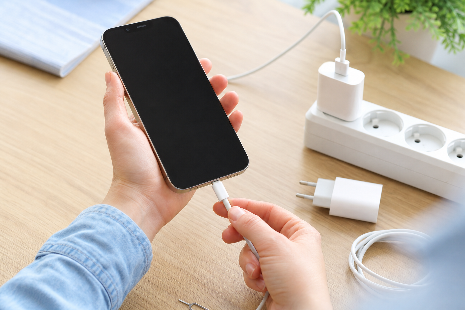 Wat moet je doen als je telefoon niet meer wil opladen?