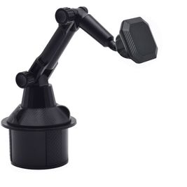 Mobigear Telefoonhouder Auto Bekerhouder Magnetisch Universeel - Zwart