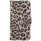Mobigear Leopard iPhone SE (2020) Hoesje Bookcase Portemonnee - Bruin