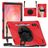 Mobigear SureGrip XGuard Samsung Galaxy Tab S11 Ultra Hoes Hard Kunststof,Siliconen Backcover + Stylus Houder + Schouderband + Standaard - Rood