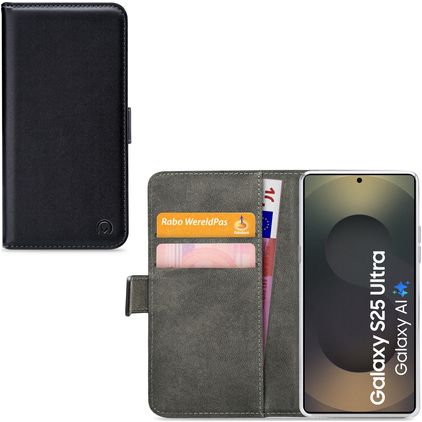 Mobilize Classic Gelly Wallet Samsung Galaxy S26 Ultra Hoesje Bookcase Portemonnee - Zwart