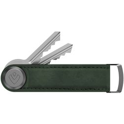 Valenta Key Organizer Leren sleutelhouder voor 2-7 sleutels - Groen