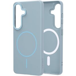 Mobiparts Slim Line Samsung Galaxy S26 MagSafe Hoesje Hardcase Backcover - Sage Green
