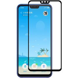 Mobigear Premium Xiaomi Mi Play Glazen Screenprotector - Case Friendly - Zwart