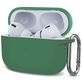 Mobigear Classic Apple AirPods Pro 2 Hoesje Flexibel Siliconen - Groen