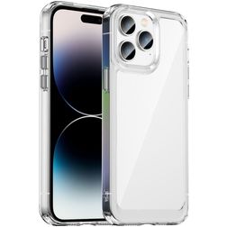 Mobigear Crystal Doorzichtig iPhone 14 Pro Max Hoesje Hardcase Backcover - Transparant