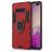 Mobigear Armor Ring Samsung Galaxy S10 Plus Hoesje Hardcase Backcover Shockproof met Ringhouder - Rood