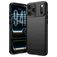 Mobigear Brushed Slim iPhone 18 Pro Max Hoesje Flexibel TPU Backcover - Zwart