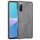 Mobigear Croco Sony Xperia 10 III Hoesje Hardcase Backcover - Zwart