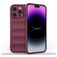 Mobigear Bumpy iPhone 15 Pro Max Hoesje Flexibel TPU Backcover - Bordeaux Rood